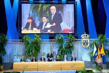 Telde hace amigos en el 110 aniversario del Cabildo de Gran Canaria/TA.